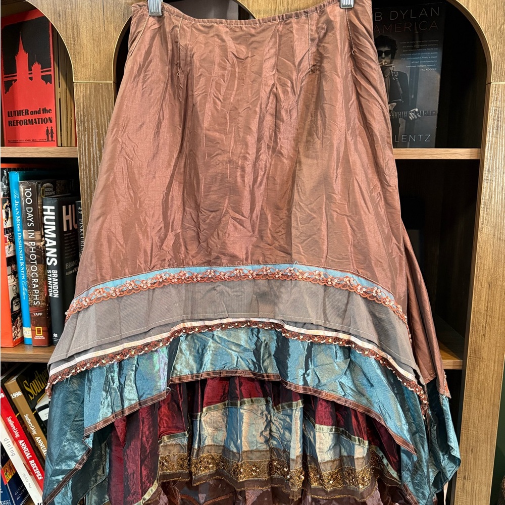 Vintage 90’s Multicolor Layered Skirt